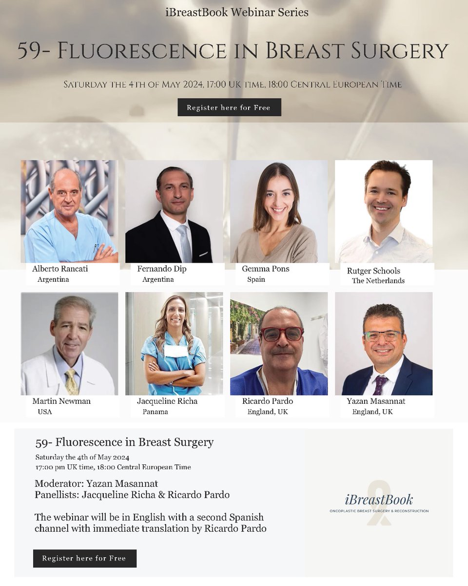 Check the latest @iBreastBook Newsletter to know more about the Webinars and many conferences to include the #ABSConference2024, IBDS and Uppsala Breast meeting ibreastbook.com/so/02OvnKMSL?l… #BreastCancer #BreastSurgery