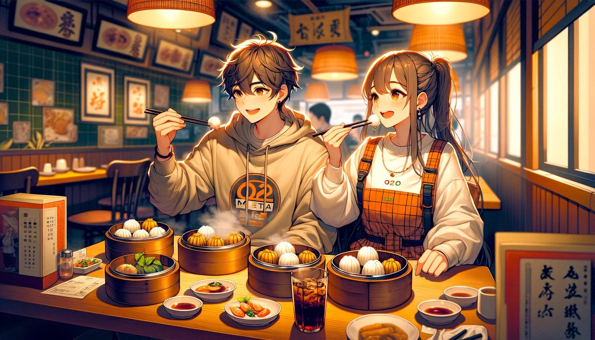 o2meta's tweet image. What’s better than a Dim Sum Sunday?? 🥟🥟🥟🥢🥢🥢

#O2METAFAM #DimSumTime