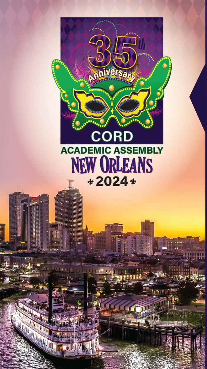 Safe travels to all heading to #CORDAA24 in New Orleans this week! ⚜️ We can’t wait to see you!