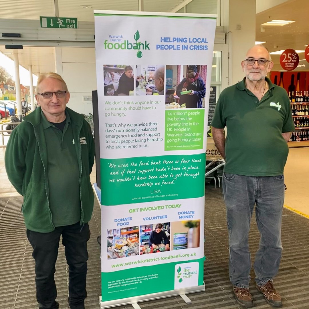 We want to say a huge thank you to everyone who donated to the @Waitrose food collection this week! Your generous support will help make sure food banks can be there for people facing hunger and hardship. Thank you. 💚