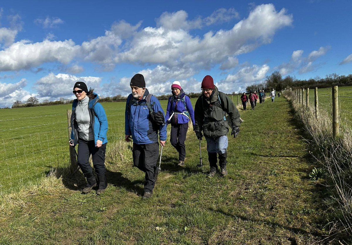 Thanks to all who came on one of our walks from Old Warden or Olney yesterday. #ramblers #bedfordshire @RamblersGB @greensandsocial