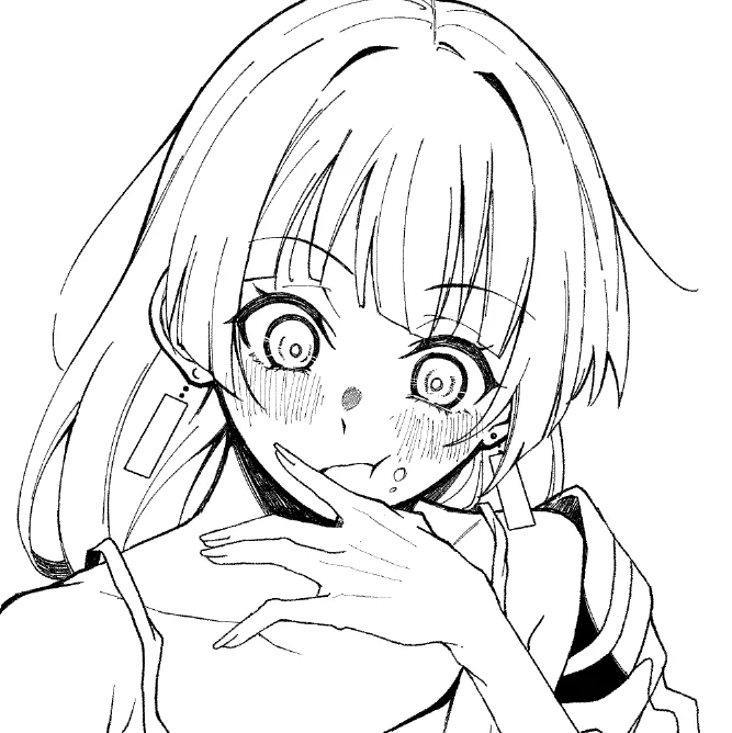 顔かわいく描けた 