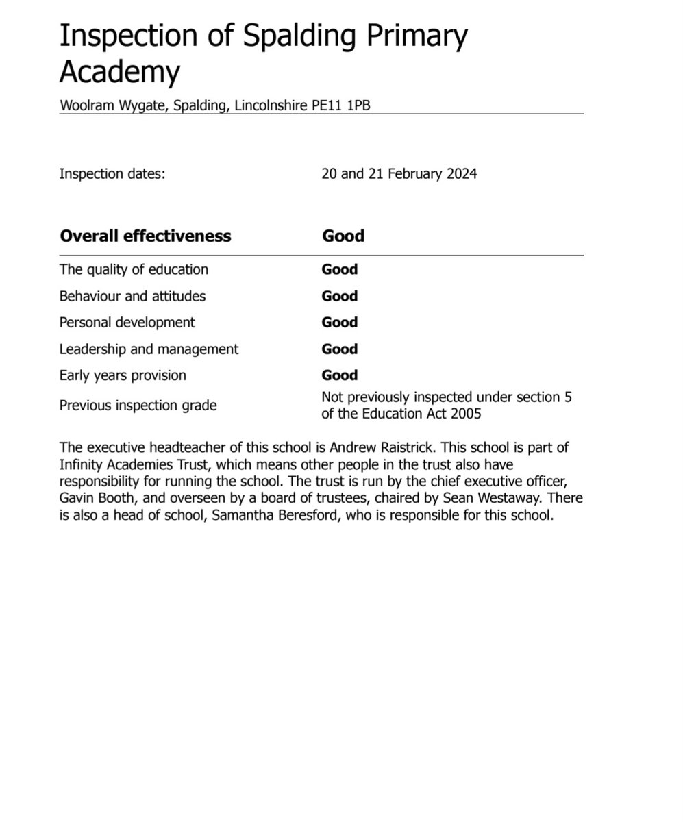 SpaldingPriAcad's tweet photo. It's been a busy half-term! Full report found here: https://t.co/rdQUWPK434 @InfinityAcad #proud #whatateam https://t.co/WjlApOp2jF