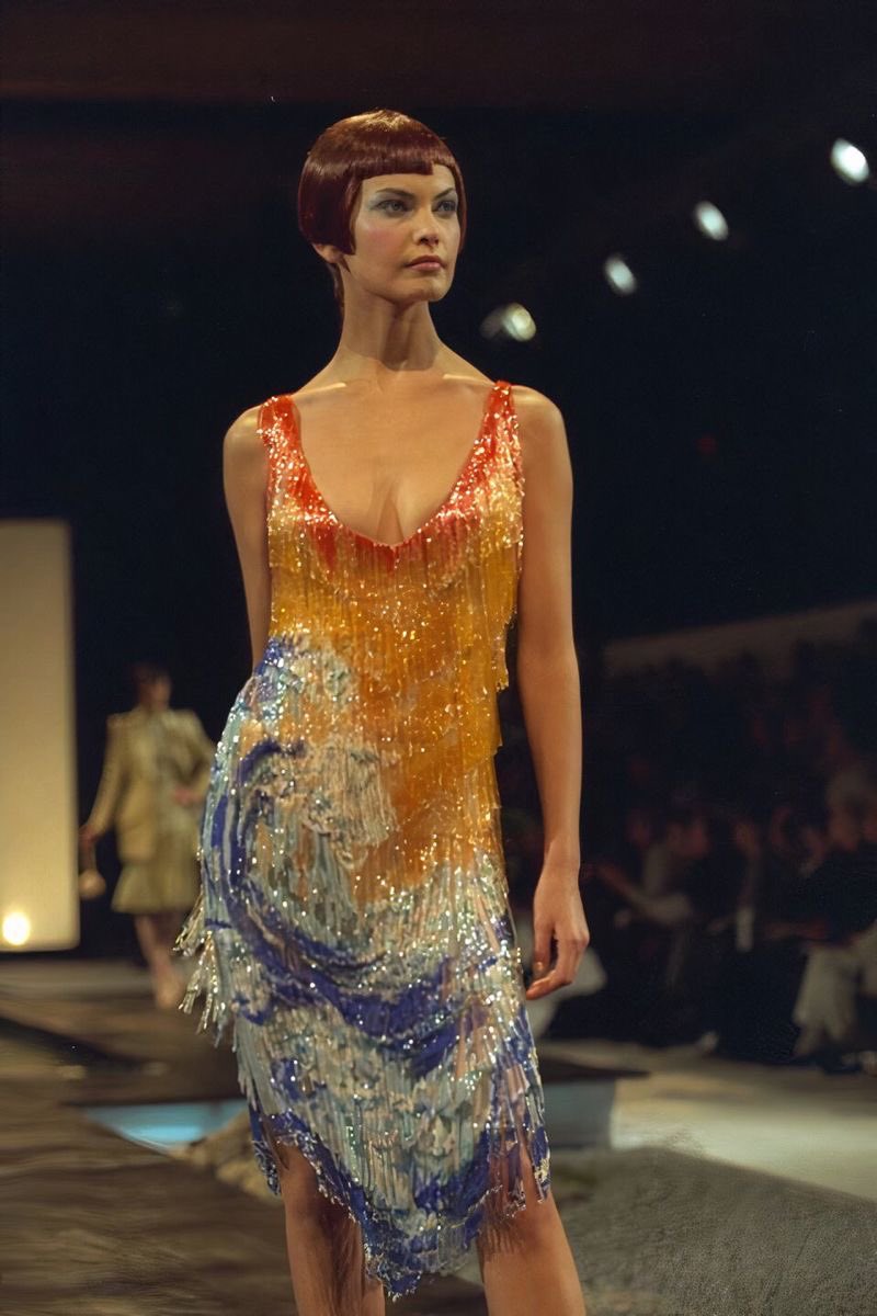 givenchy by alexander mcqueen spring 1998 couture 'japanese garden