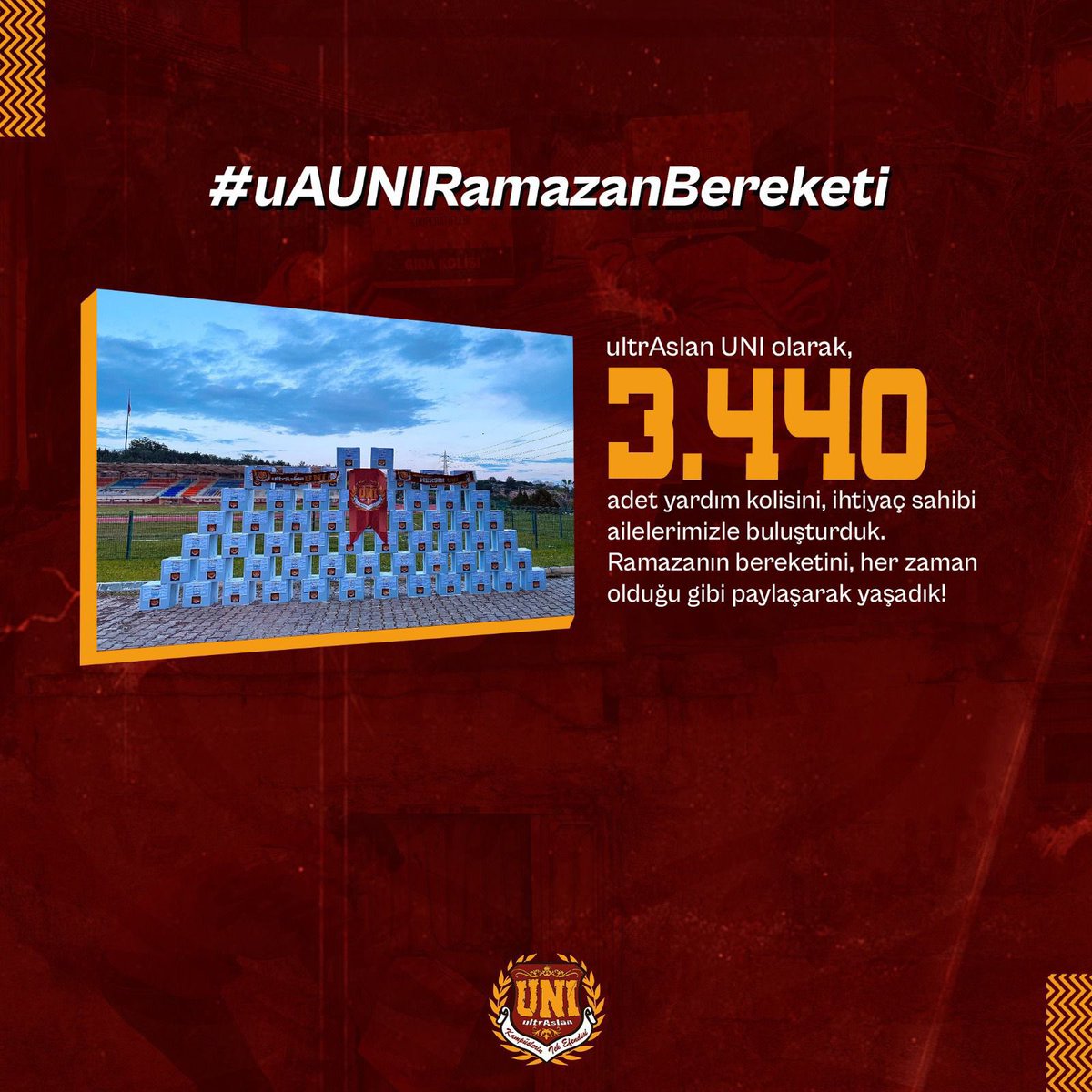 Mübarek Ramazan ayında var gücüyle çalışan ve yardımlarımızı ihtiyaç sahipleriyle buluşturan tüm temsilciliklerimize teşekkür ederiz. #uAUNIRamazanBereketi