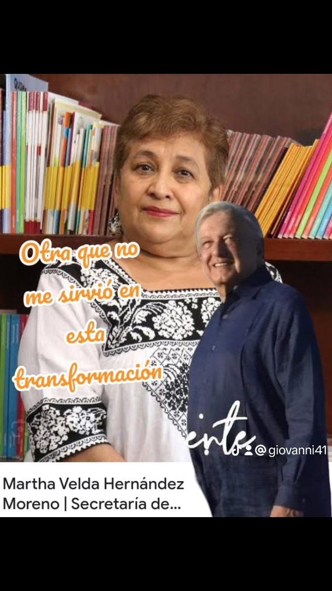 No pudo hacer nada en 6
 años.
12 mil teachers despedidos en su gestión.
<a href="/Claudiashein/">Claudia Sheinbaum Pardo</a> <a href="/Dolores_PL/">Dolores Padierna</a> usted también es una vergüenza a la educación
<a href="/GabrielaCajeme/">Gabriela Martínez Espinoza</a> <a href="/Letamaya/">Leticia Ramírez Amaya</a> <a href="/SNTE21/">SNTE21</a> <a href="/lopezobrador_/">Andrés Manuel</a> <a href="/SEP_mx/">SEP México</a> 
<a href="/SnteNacional/">SNTE Nacional</a>
