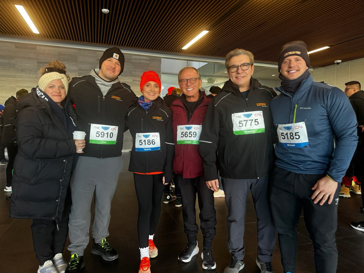 LiUNA leads the way! 
Team LiUNA is proud to sponsor and participate in <a href="/bayracerun/">Bay Race 30k</a>, a returning top fundraising team raising over $150k for <a href="/StJoesHamilton/">St. Joe's Healthcare (Hospital & Foundation)</a>! 

To date LiUNA has raised over $1.16M at the historic Road Race that will have a direct impact on the lives of many