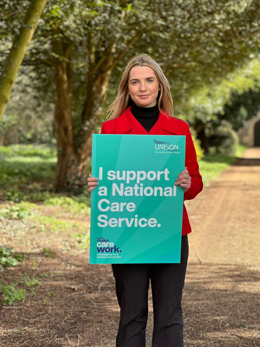 I am proud to support Unison's #LetsMakeCareWork campaign. The social care system is failing those who need it most. We need a change.
@unisontheunion