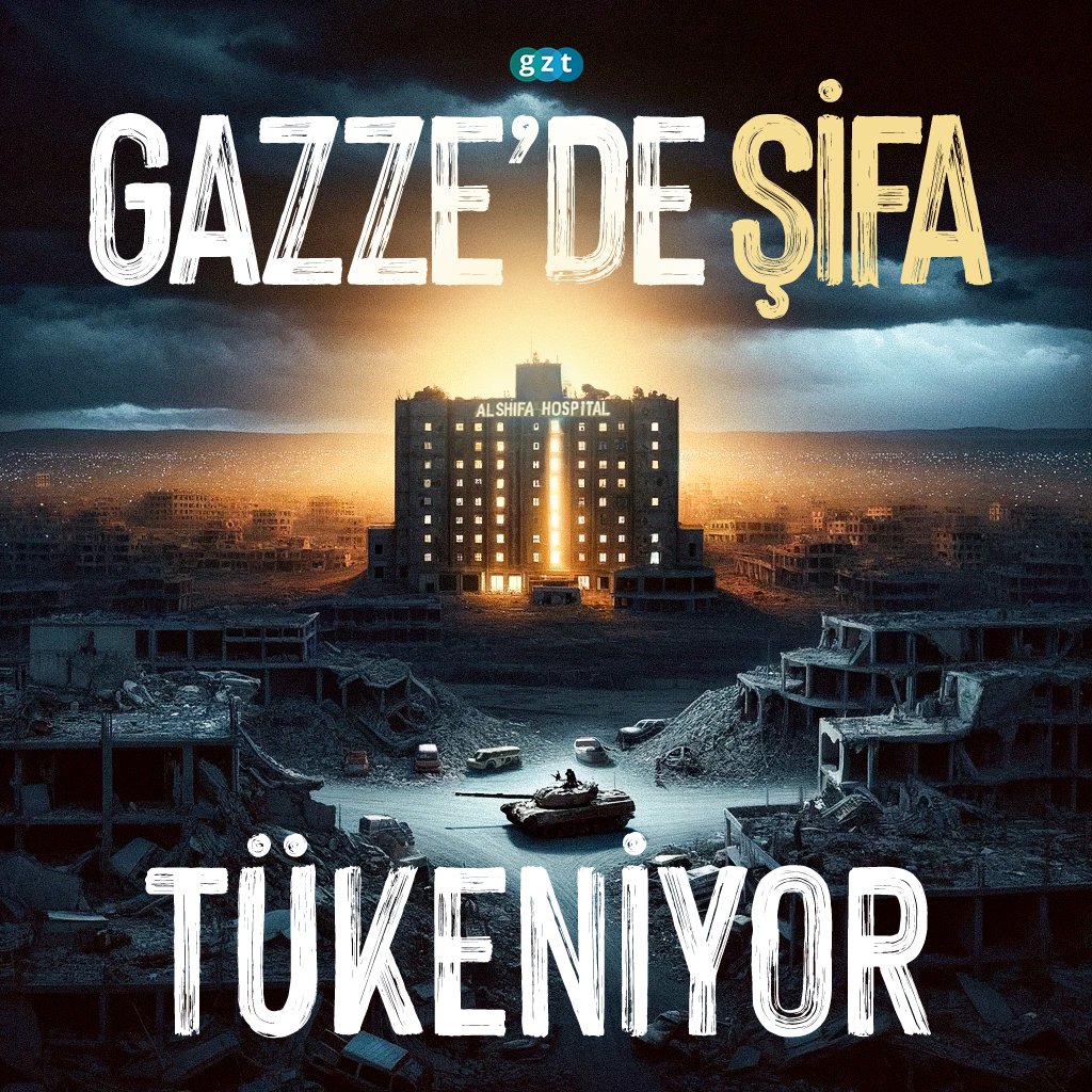 🔴GAZZE'DE ŞİFA TÜKENİYOR...

💢Gazze'nin son umudu olan Şifa Hastanesi, içindeki insanlarla birlikte yok ediliyor❗