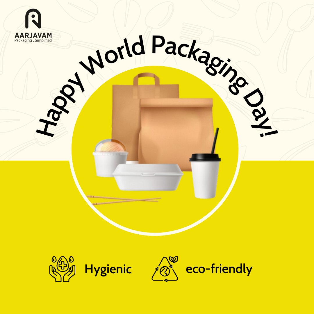 aarjavamppl's tweet photo. 🌍✨ Happy World Packaging Day!
🎁 Embrace the magic of sustainable packaging and join the movement for a greener future! 🌿💫 Let's wrap our planet in eco-friendly love today and every day! 💚♻️

#WorldPackagingDay #SustainableSolutions #GreenFuture #packaging #environment https://t.co/eHFMcZumAq