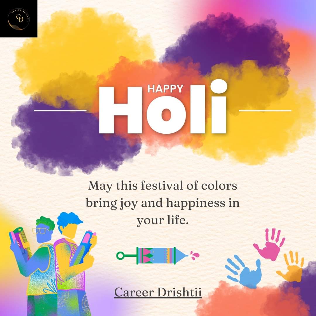 PoorvaPanwalkar's tweet photo. May your life be as vibrant and colorful as the festival of Holi!

Wishing you a joyful and colorful Holi filled with love, laughter, and happiness. #HappyHoli 🌈✨ https://t.co/yFyXpFcs8f