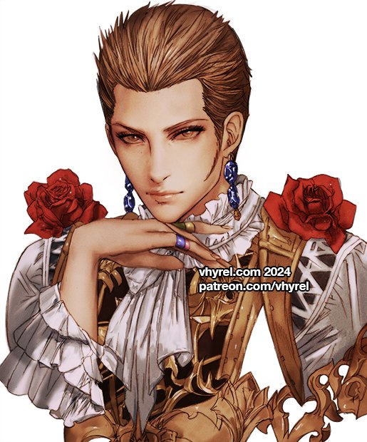 Balthier. 🌹 Pencils on Paper + PS Colours. #FFXII #FF12. Shop: vhyrel.com.