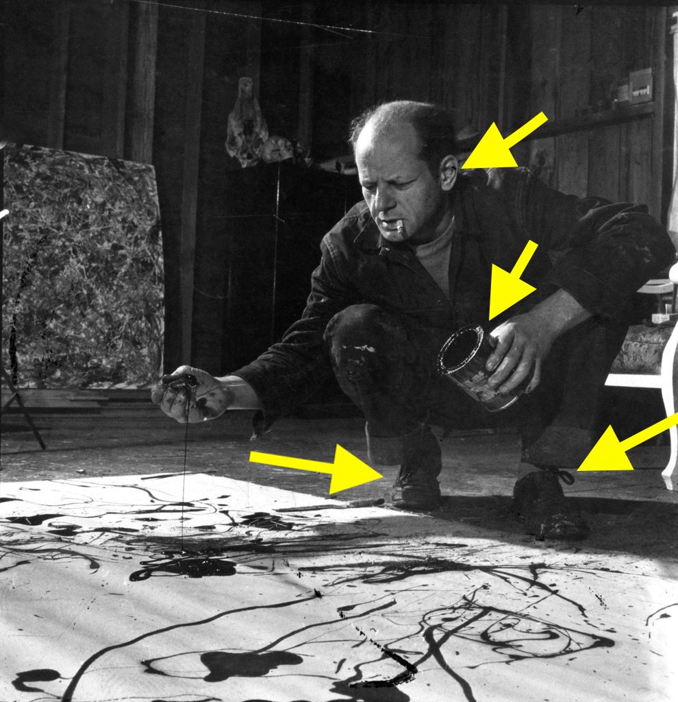Why does Jackson Pollock have only one shoelace? Why does his ear look stitched together? And where is his thumb? I'm worried that we have entered an age of aesthetic paranoia in which every photograph is disbelieved and scrutinized for evidence of deceit.