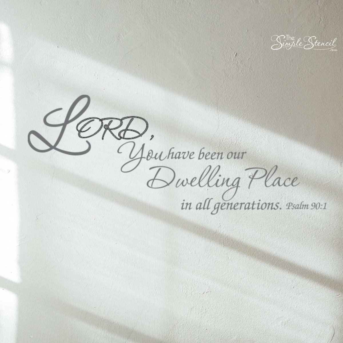 SimpleStencils's tweet image. Surround yourself with heavenly wisdom by displaying wise sayings and proverbs as Christian wall decals. Let timeless truths guide your steps. #HeavenlyWisdom #TimelessTruths #ChurchDecor #ChristianHome #ScriptureArt #BibleVerseDecals #Pslam90 #TheSimpleStencil