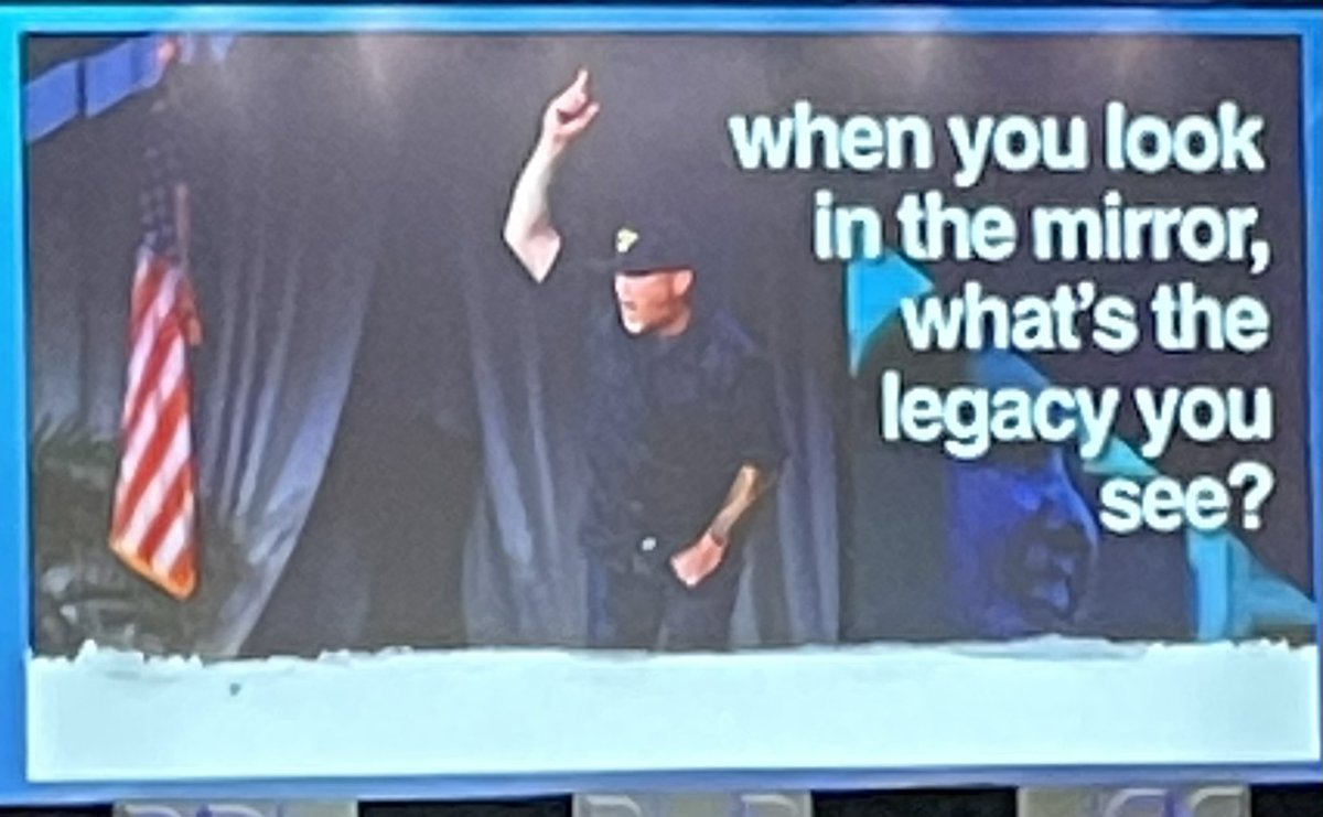 Great morning keynote at @ASCD by @brewerhm. What is your legacy?