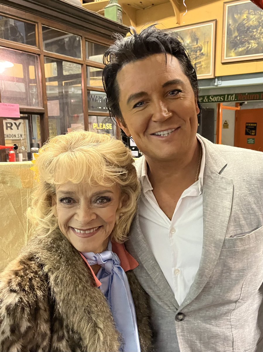 Fantastic 'fifties' party. I met ELVIS!!! (Swoon). We were entertained by Ben Portsmouth who is SO like Elvis in every way. THE BEST Elvis impersonator I've ever seen. (Thank you Judy! HAPPY BIRTHDAY)