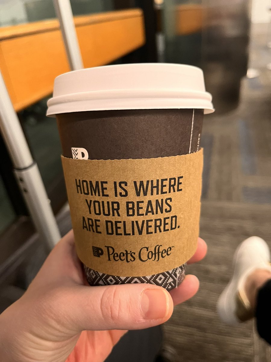 LMalloy's tweet image. Waited in line for 30 mins at LAX for this but it was worth it. Missed my beloved Peet’s Coffee ☕️ #APLS2024