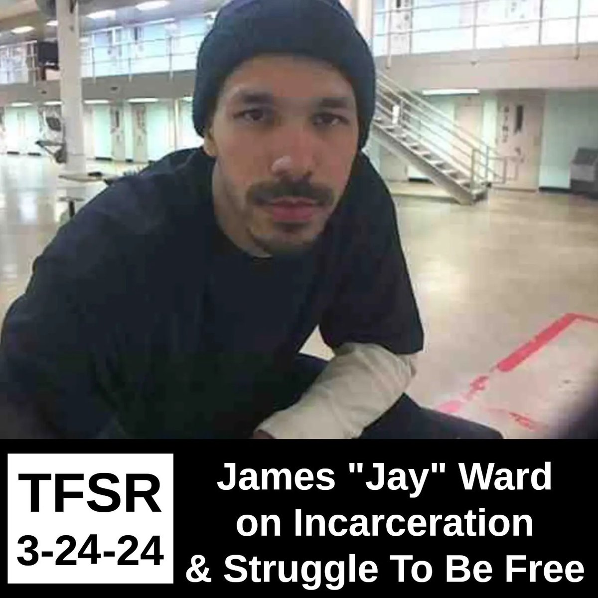 This week, we're sharing interview with James 'Jay' Ward (@decarcerateUS), an activist incarcerated in Ohio since he was 15 years old and hoping to hire a lawyer to get a sentence reduction. thefinalstrawradio.noblogs.org/post/2024/03/2…