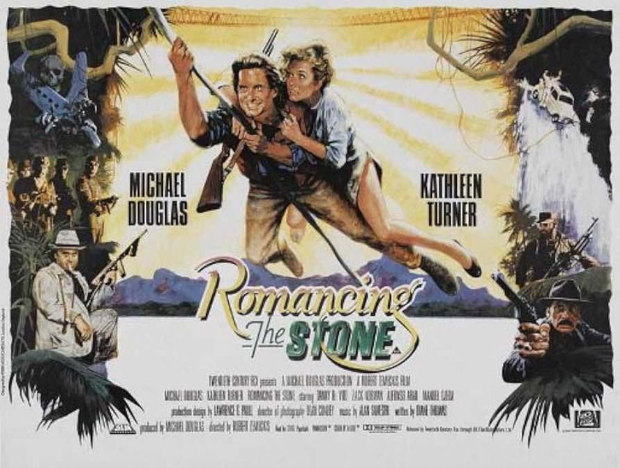 Happy 40th anniversary to #RomancingTheStone (1984) 💎