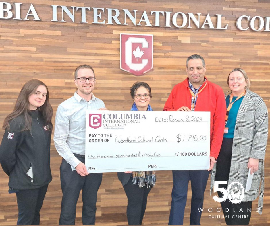 Nya:węh/Niá:wen to the staff and students at Columbia International College for running a second successful fundraiser this year for Woodland! LEARN: l8r.it/8Axt #Indigenous #IndigenousVoices #IndigenousKnowledge #IndigenousCulture #TruthandReconciliation