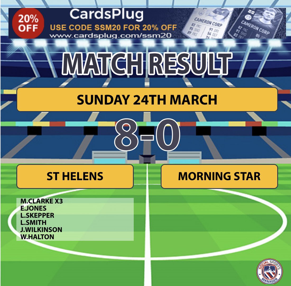 Back to winning ways after last weekends disappointing result.🔴⚫️