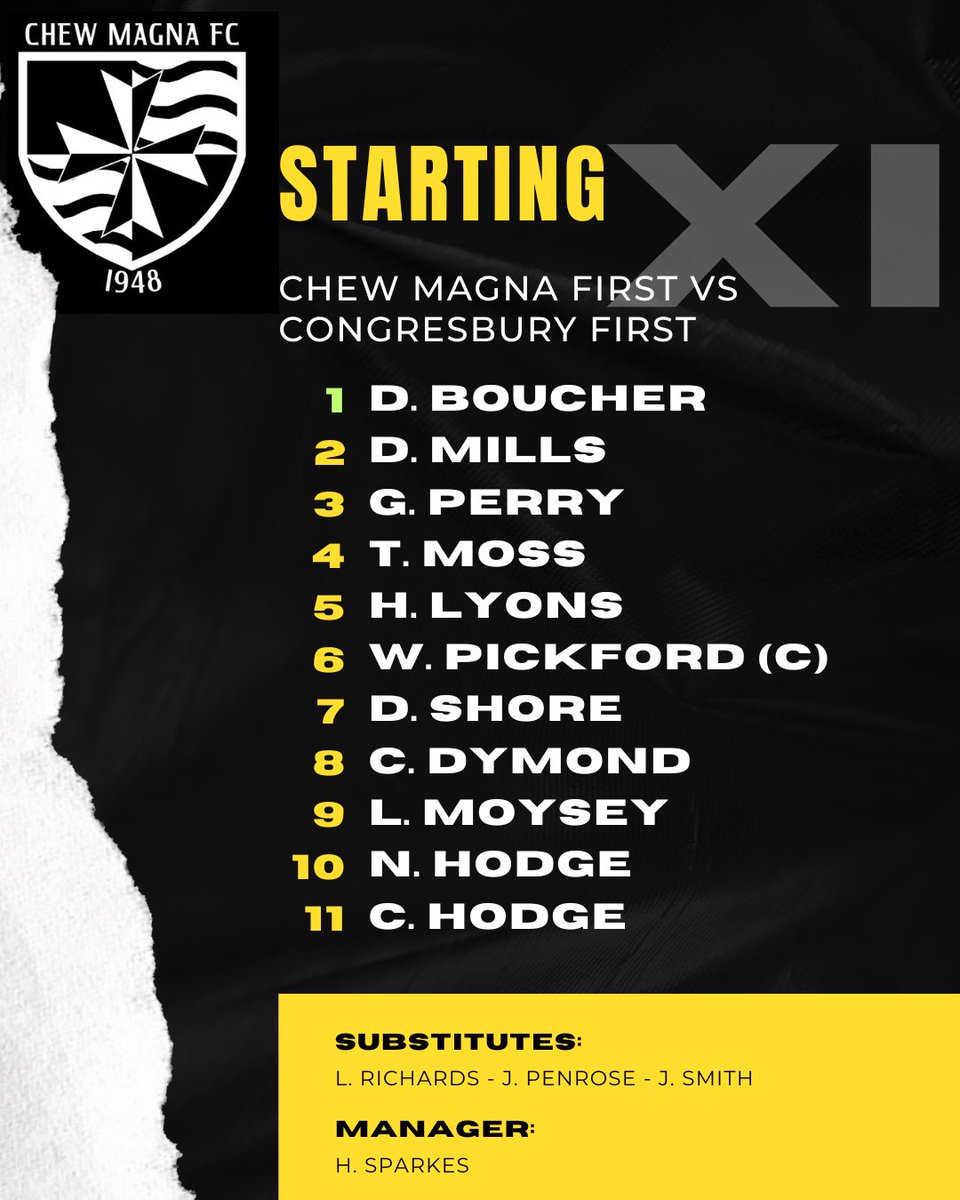 unofficialmagna's tweet photo. A fantastic win for the firsts yesterday in tough conditions. Also come away with the clean sheet 🟡⚫️

Good luck to @CongresburyFC for the remainder of the season 🤝

#YELLOWS https://t.co/4upgueO7j3