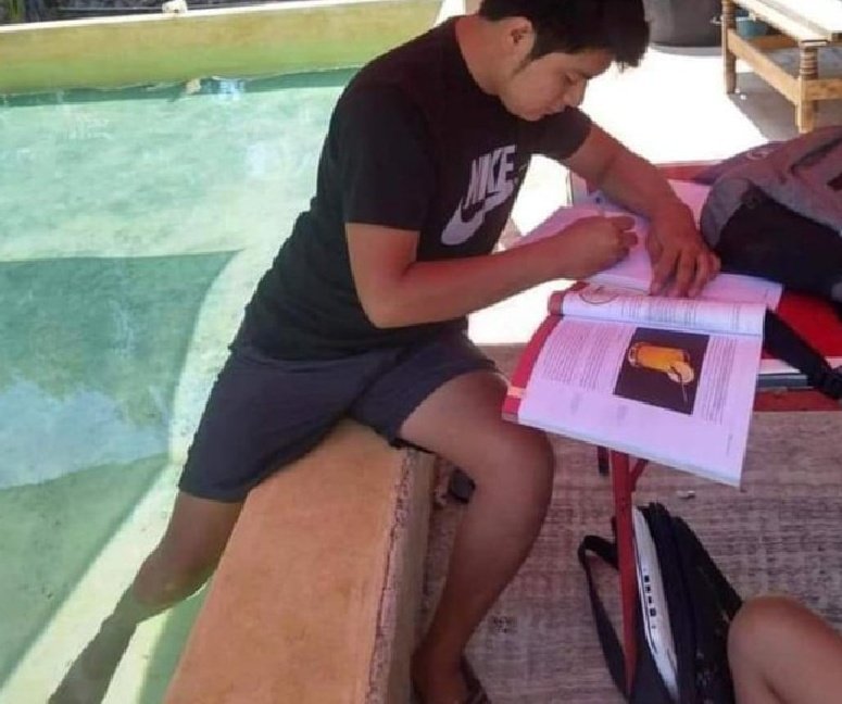 Un pie en semana santa y otro salvando el semestre:
