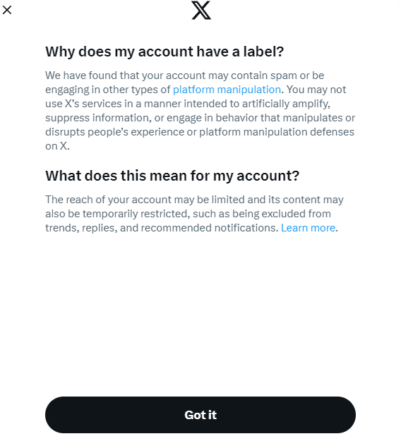 qdelpeche's tweet photo. @igdmag Can't even use the platform properly these days and you get flagged. https://t.co/KytBZDNiX5