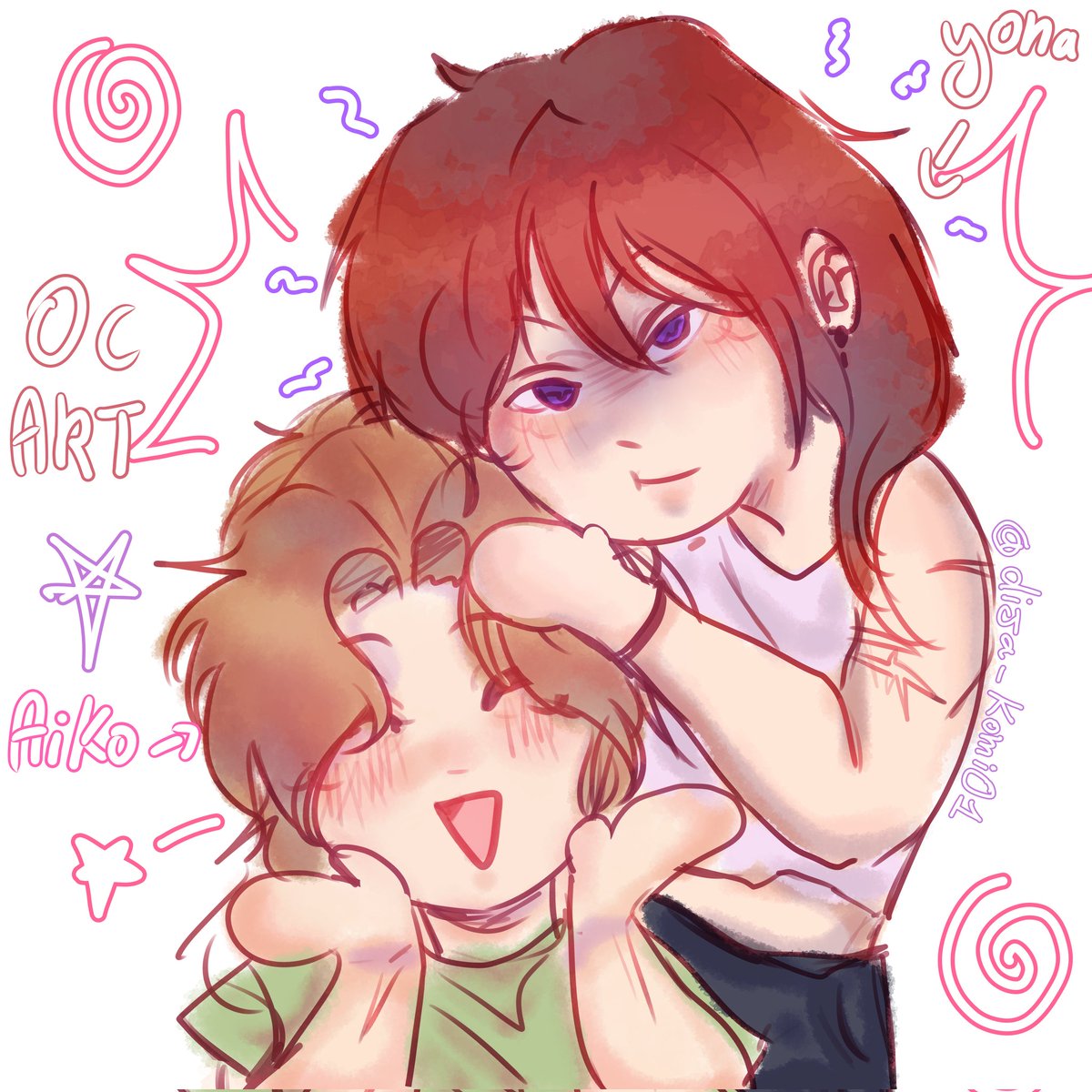 dijachan02's tweet photo. My babies ^^ !!

#ocart #Oc #Chibi #Aikondyona #digitalart #artist #drawing #artstyle #Medibang https://t.co/a17eLDl5XR
