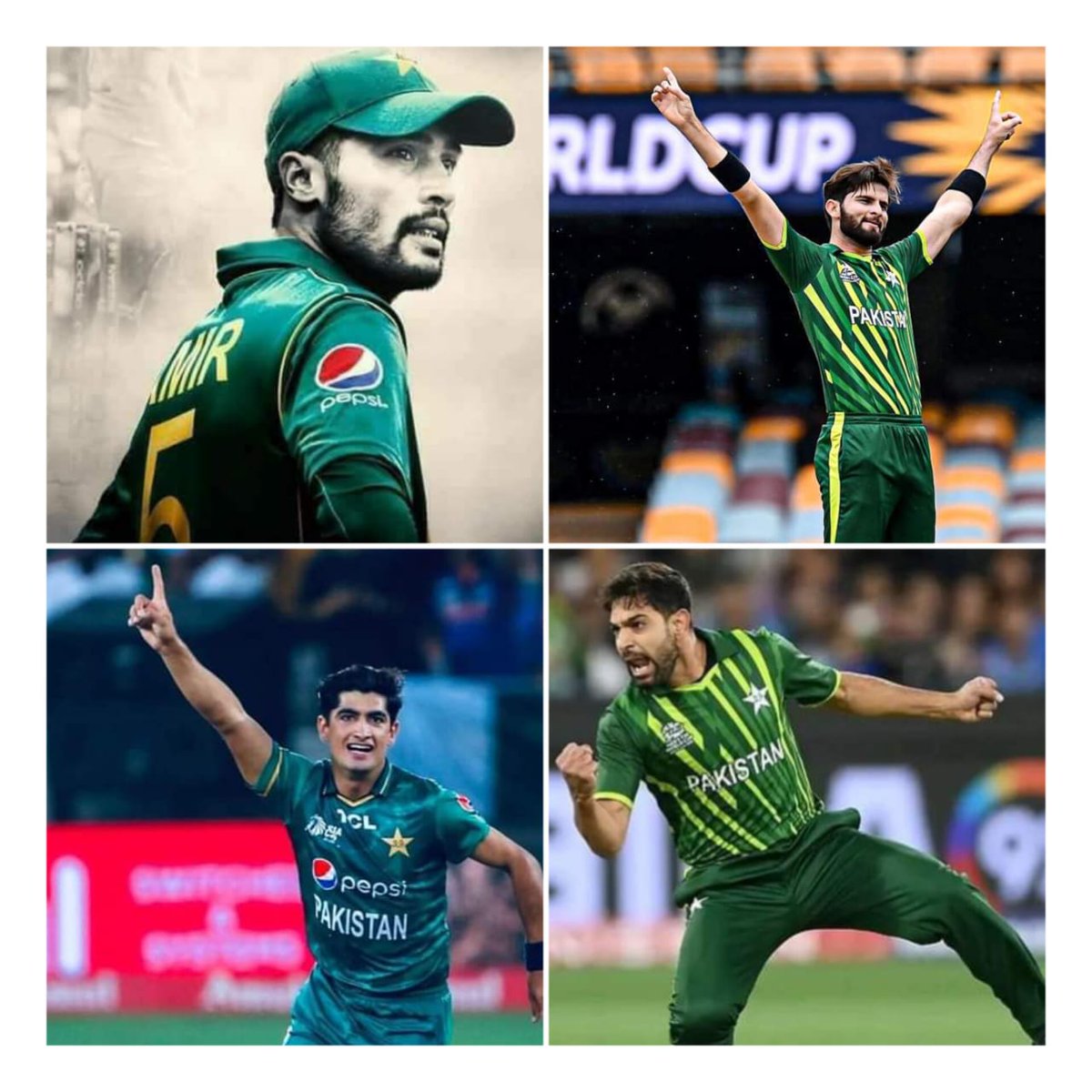 AfaqiAnum's tweet photo. O My God 🔥🔥🔥
Pakistani bowling attack for T20 World cup 2024 😱
#Amir #Shaheen #Naseem #Rauf https://t.co/9mjVvdDV4N