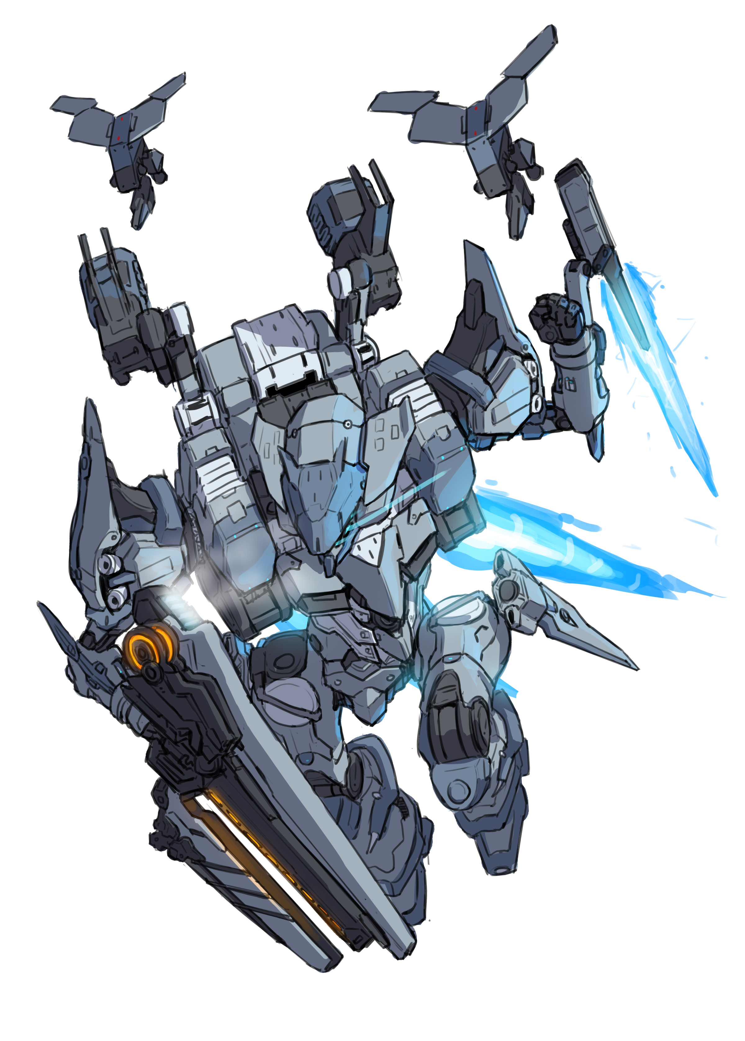 アーマードコア ミラージュ C01-GAEA（ガイア）ガンメタVer.｜ARMORED CORE