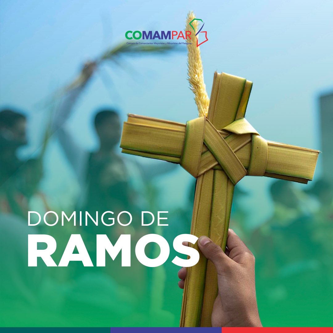 Comampar1's tweet photo. 🌿 Domingo de ramos
Conmemoramos la entrada de Jesús en Jerusalén y con él, el inició de la Semana Santa. Tiempo de reflexión, renovación y fé 🙌
#COMAMPAR https://t.co/8mPu9ivlQG