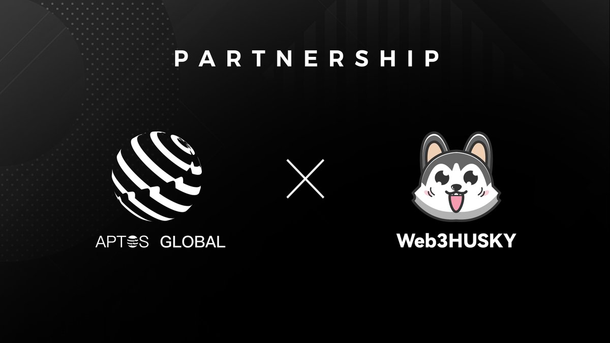 We are thrilled to announce partnership with <a href="/Web3husky/">Web3哈士奇</a>!

Web3husky is the hub connecting top web3 players with passionate community members!

The partnership will help Aptos Global furtherly expand its influence and better reach to Chinese-speaking users.

Like &amp;RT Follow