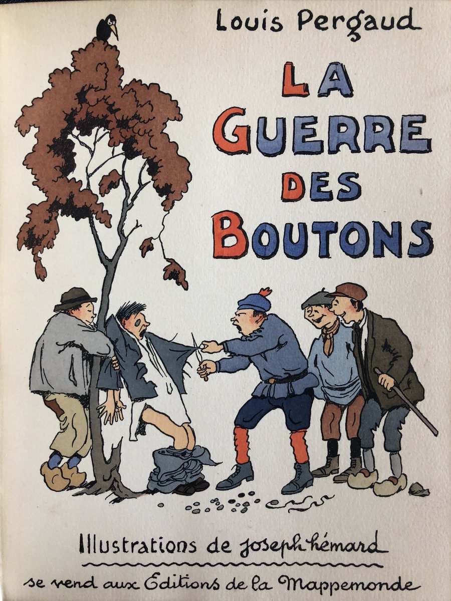 「Joseph Hémard, La Guerre des boutons, 19」|Thomas Ragonのイラスト