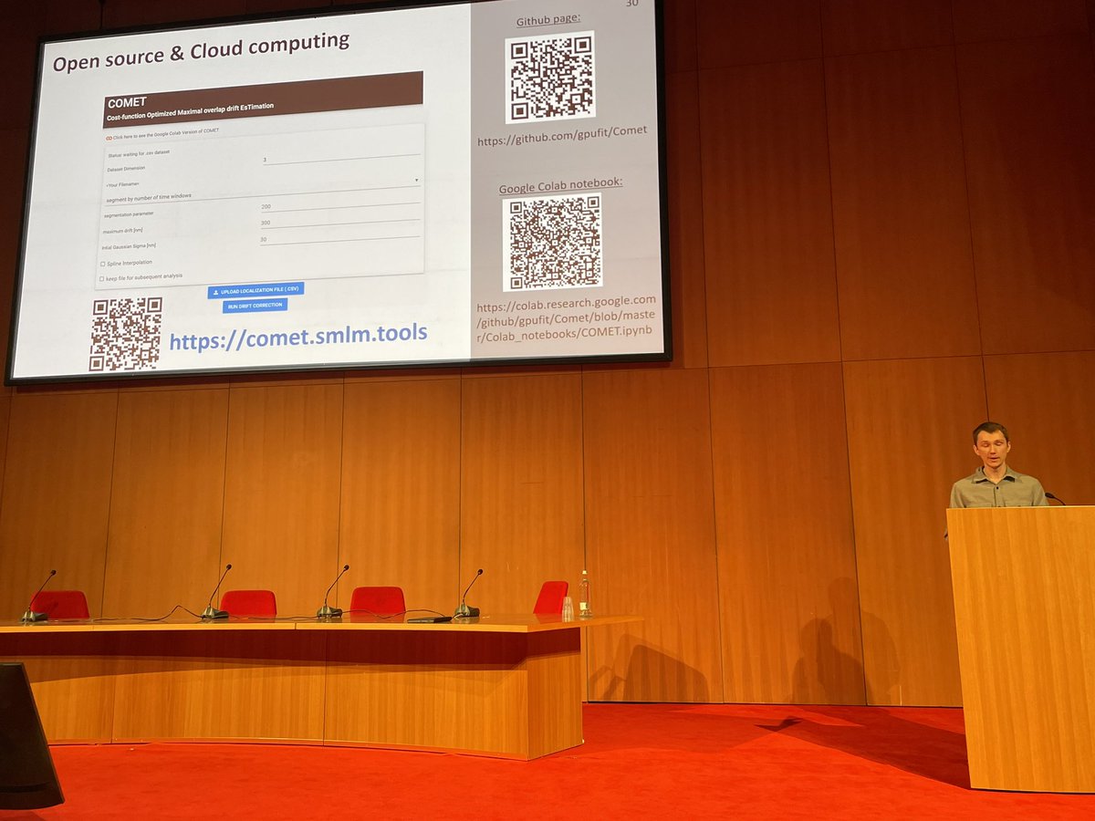 Sandrine LévêqueFort (@s_levequefort) on Twitter photo Impressive presentation by Lenny Reinkensmeier on COMET for Drift correction, nice data on OligoPaint ! #FOM2024 <a href="/wmarkbates/">Mark Bates</a> Impressive presentation by Lenny Reinkensmeier on COMET for Drift correction, nice data on OligoPaint ! #FOM2024 <a href="/wmarkbates/">Mark Bates</a>