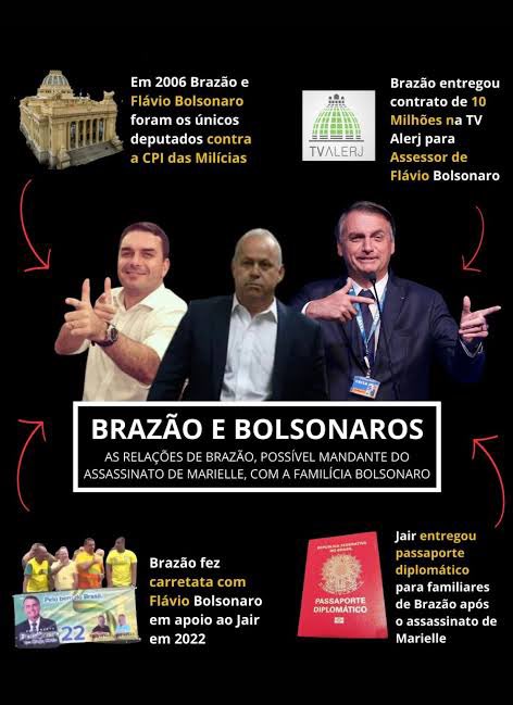 A familia Bolsonaro sempre foi envolvida com os irmãos Brazão.