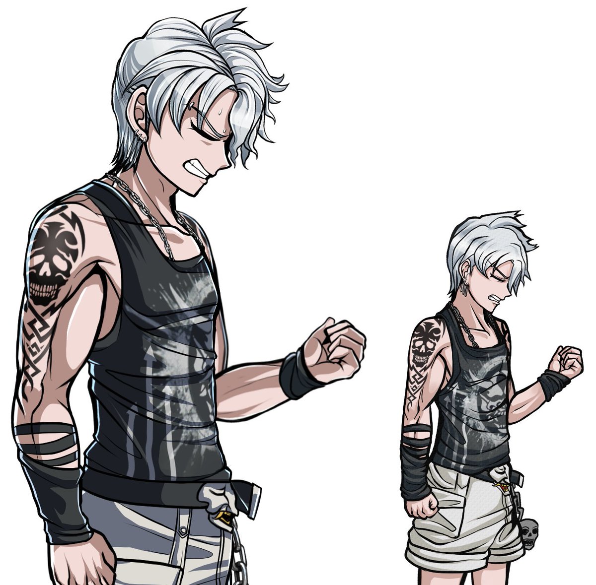 gitarooMain's tweet photo. Daisukes set, also done. Whos next... #fanganronpa #bravedanganronpa https://t.co/SmyffaQA0H