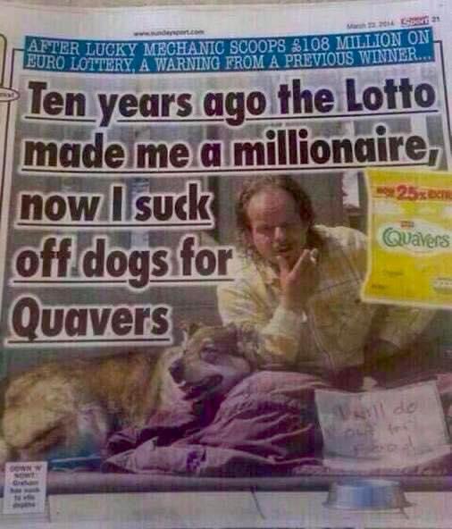 10 years ago today - British newspapers got the scoop