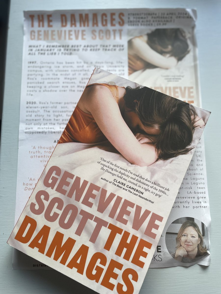 Another great #BookMail by @VERVE_Books #TheDamages by #GenevieveScott is out 25 April! #BookTwitter #BookBlogger