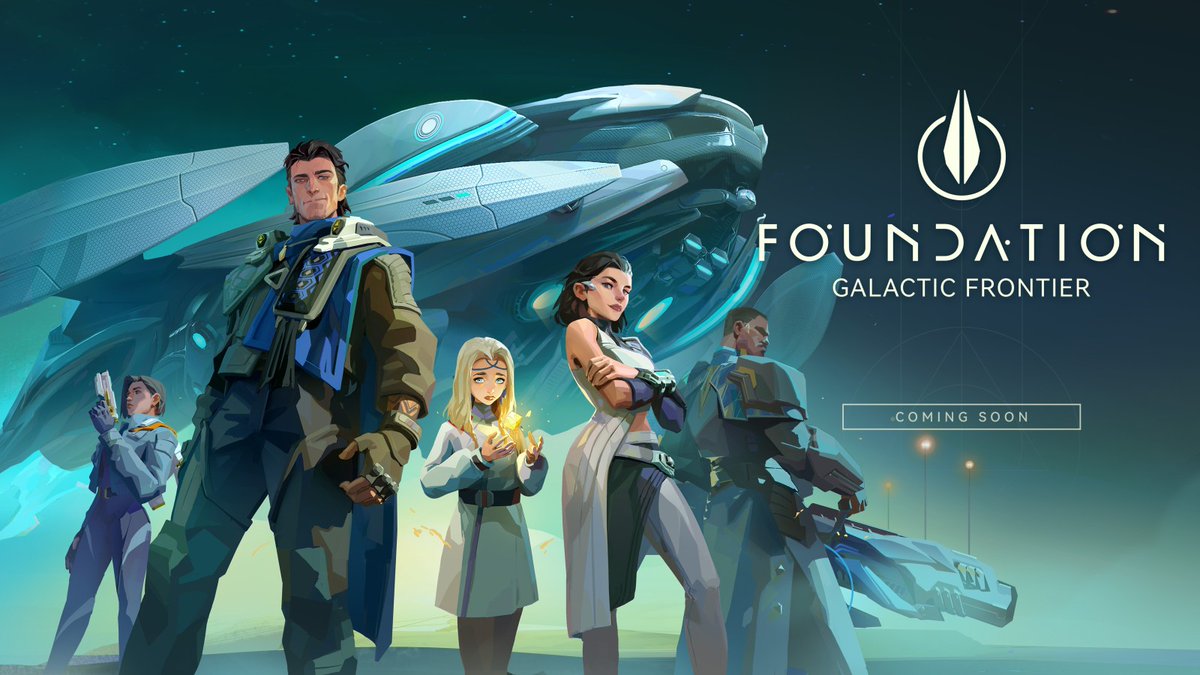AppleTVActu's tweet photo. 🚨Flash !
Un jeu vidéo dans l'univers de Foundation va voir le jour prochainement ! 🤩

Il s'agira d'un RPG, avec des personnages différents et autre une histoire qui sera vue depuis plusieurs perspectives !
Le joueur incarnera un commerçant qui voyage à travers l’espace et va recruter un équipage pour explorer l’univers et résoudre différentes quêtes ! 🚀

Le jeu est développé par @FunPlusGames, en relation avec Apple TV+ et @SkydanceInt !
La beta fermée devrait voir le jour durant l'année et vous pouvez laisser votre mail pour être tenu au courant de l'évolution ici : https://t.co/Xb7XrTxcbN 

Pour rappel, les saisons 1 et 2 de la série Foundation d'Apple TV+ sont dispo via les app Apple TV et myCanal, tandis que la 3e est en tournage ! 🔜
Bon (futur) visionnage ! 👀🍿
#AppleTVPlusFR