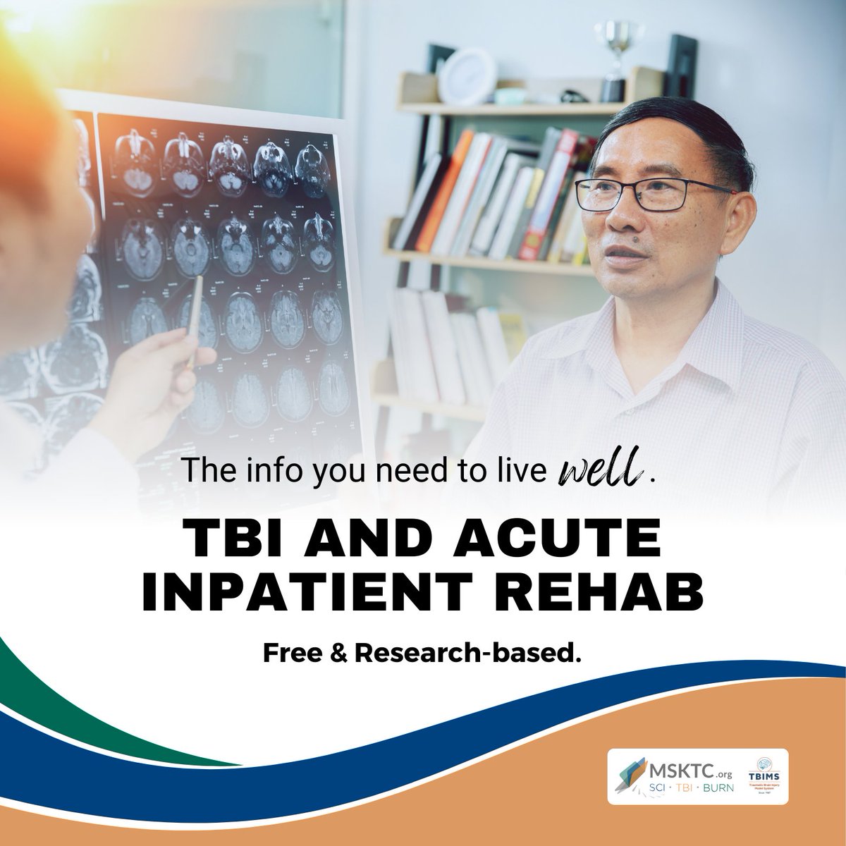 Looking for information on acute inpatient rehabilitation after #TBI? Check out all of these resources from #MSKTC. msktc.org/tbi-topics/acu…