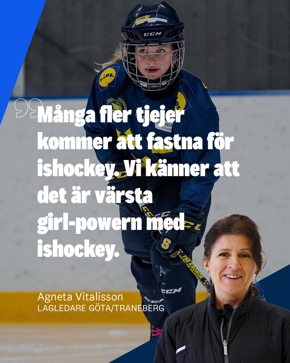 10 000 räcker inte – nu fortsätter resan mot att bli fler ⤴️
Flick- och damishockeyn växer så det knakar. Sedan 2021 har antalet spelare ökat med 43 procent, upp över 10 000-vallen. Men det finns mer att göra. 
📰 Läs mer här 👉 brnw.ch/21wIaEY