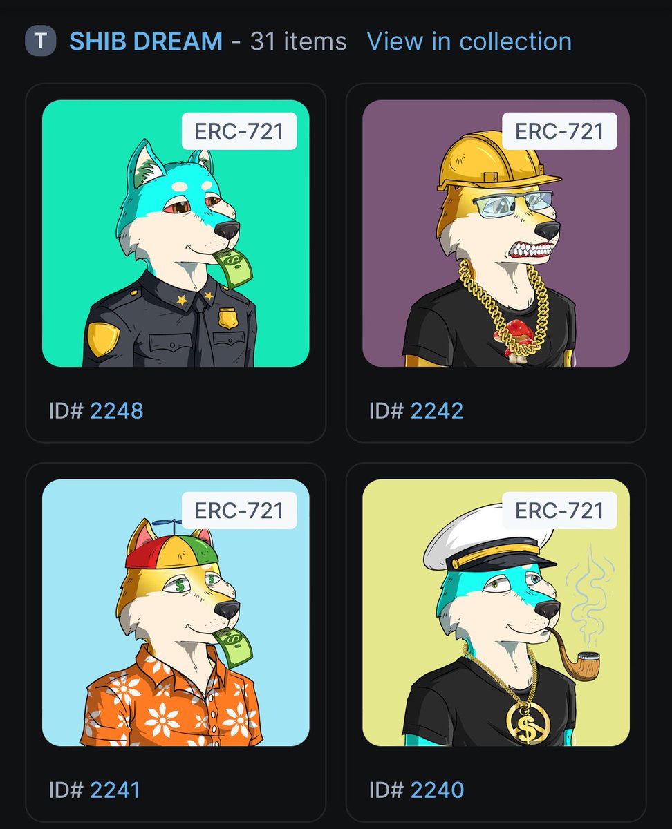 🎉 Shibarium Big Giveaway Day / Welcome Bullrun 🚀

It’s time to celebrate and welcome the bull run with a bang! 🎊 Meet the <a href="/theshibdream/">DREAM Media * DREAM BIG * $SUI $DMC 💧</a> NFTs in our special giveaway.

Here’s how you can join:

1.Retweet and like this post to spread the joy.
2.Follow <a href="/theshibdream/">DREAM Media * DREAM BIG * $SUI $DMC 💧</a> for more