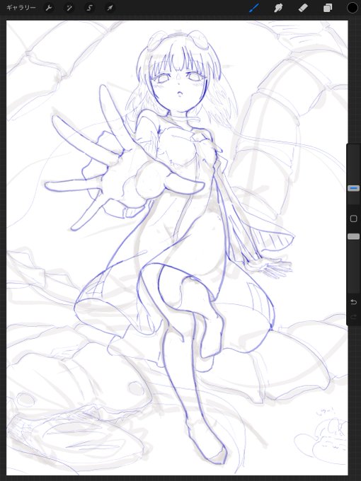 誰もわからなさそうなキャラクターを描いている
いやこの画力で何のキャラかわかったらかなりすごい 右下のしゅんしゅん以外 