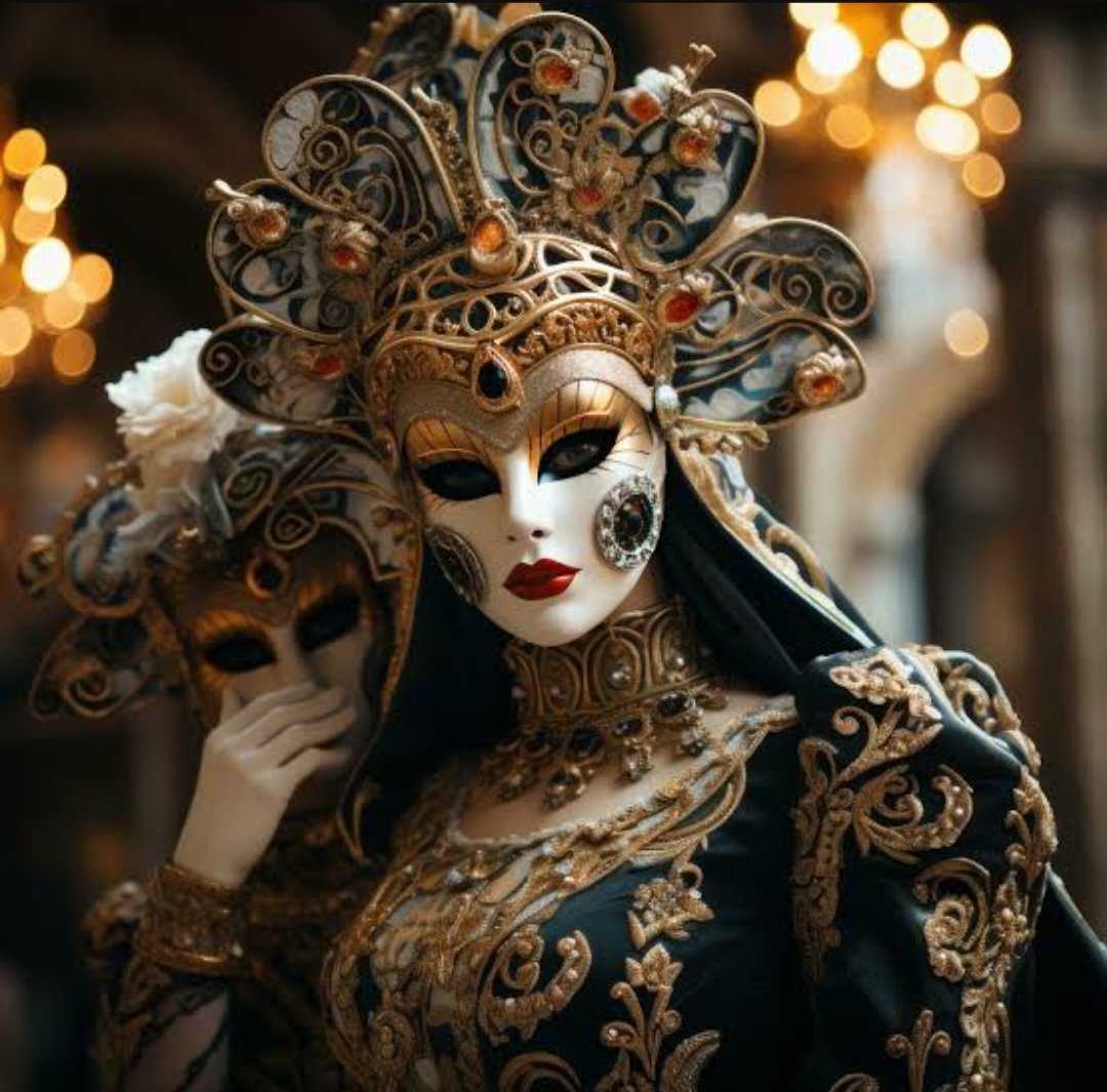 I am in love
with a masquerade.
I wish I knew
Her truest form

Is she fair
Or is she dark?
Is she as pretty
As a dove

Or as fine
As the costume
She adorned?
Or as a waterlily
On a pond?

Her beauty #masked,
Yet brightly shines,
In guise divine
Her form entwines

📷yganko #vss365