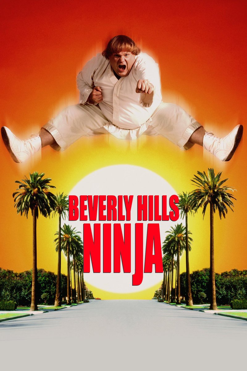 Was watching Beverly Hills Ninja. There are laughs to be found.

#BeverlyHillsNinja #DennisDugan
#ChrisFarley #NicolletteSheridan #NathanielParker #ChrisRock #RobinShou