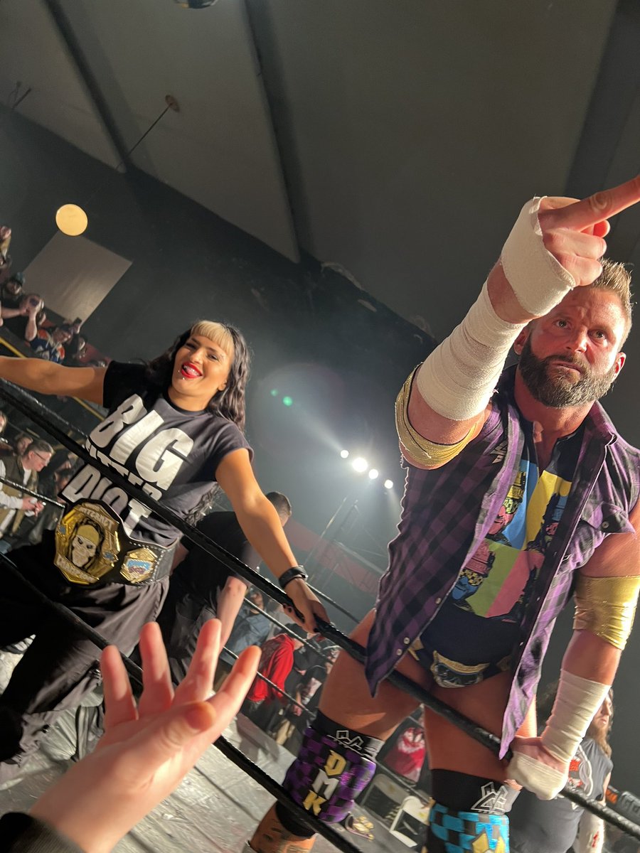 16xProWrestling's tweet photo. When @GCWrestling_ comes to town you know you are in for a wild ride! They never disappoint! #GCWModel https://t.co/9A98rxvZJh