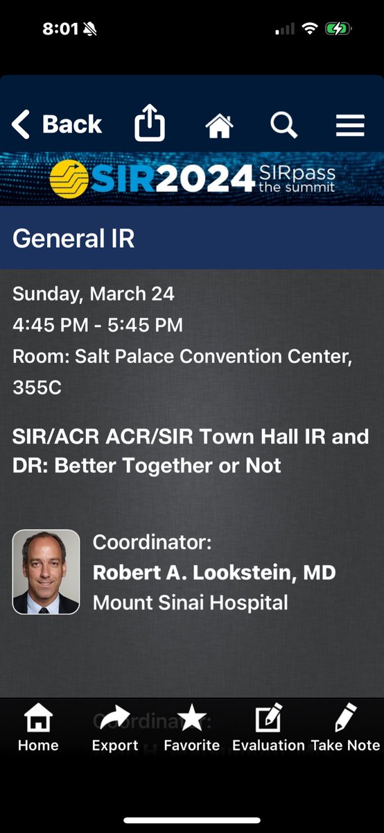 Live #SIR24SLC Town hall this afternoon!! 445pm IR/DR: better together or not? Looking forward to a great conversation.