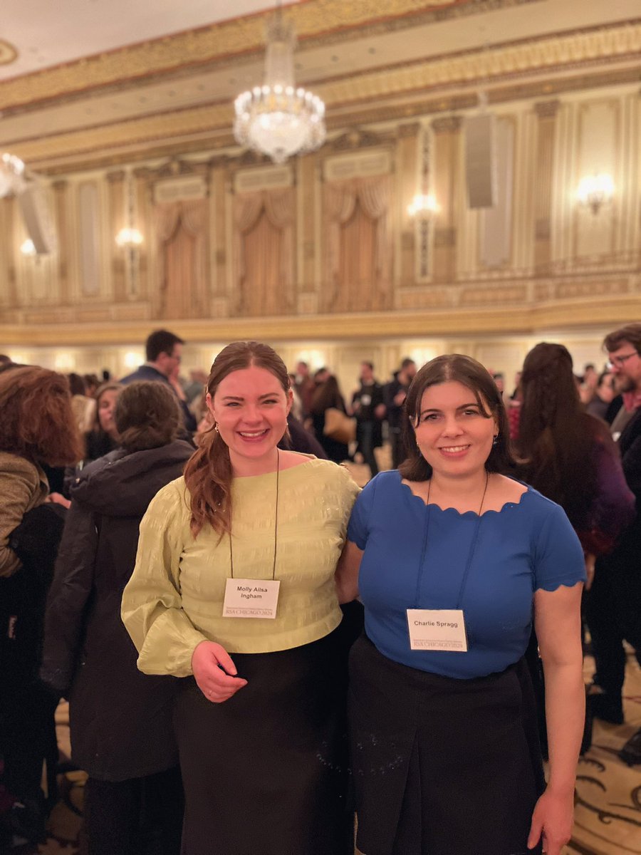 Had a wonderful time at #RenSA24 <a href="/RSAorg/">The Renaissance Society of America</a> in Chicago! Speaking alongside <a href="/cvspragg/">Charlie Spragg</a> and Dr Catriona Murray was a real pleasure.
Thank you to everyone who came to our panel ‘Fragile Images: The Limitations of Material Display at the Stuart Courts’ chaired by Dr Elaine Tierney ✨