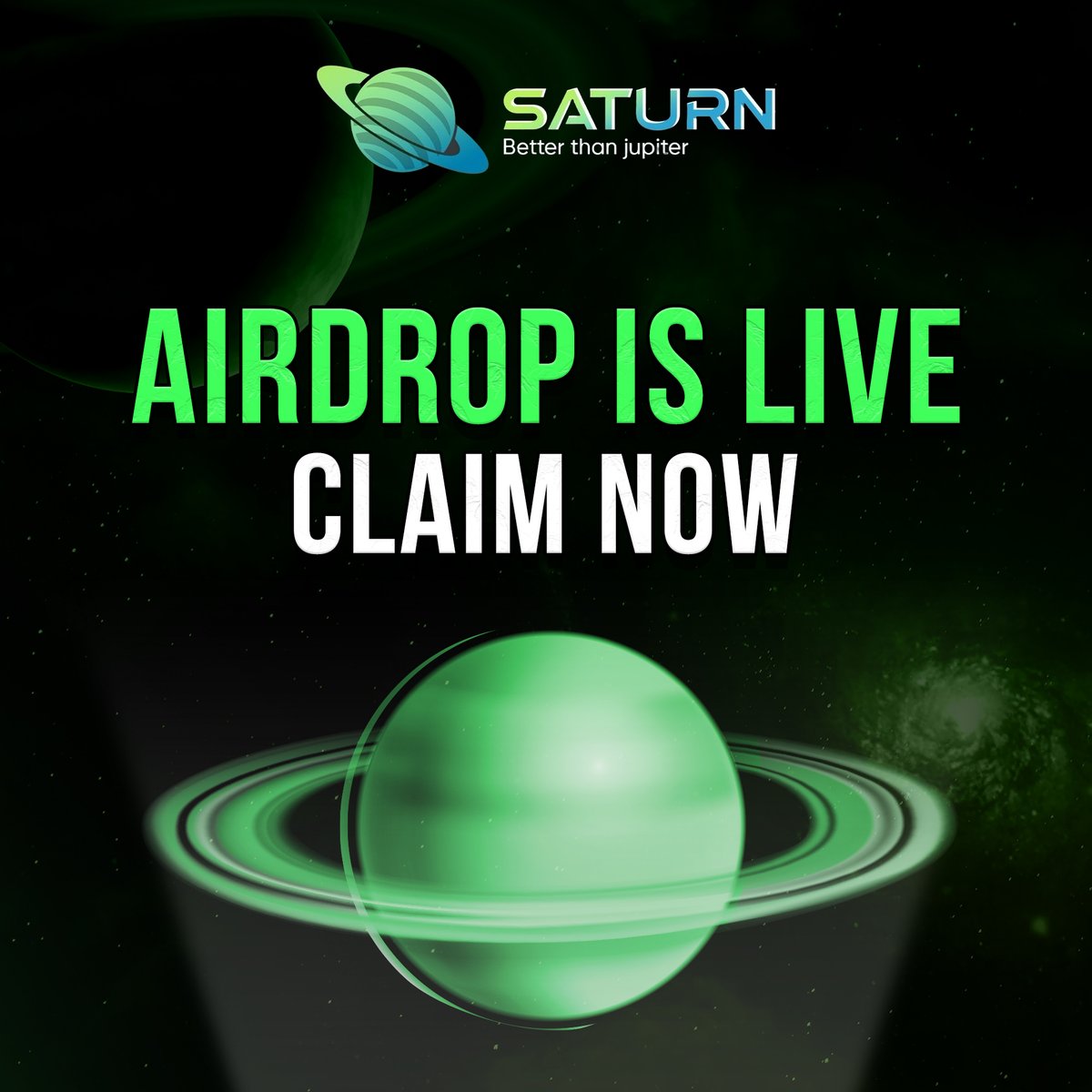 $SAT Airdrop open 🪂 STEP 1 : 💟 + 🔁 + Follow 🔔 STEP 2 : Drop your $SOL wallet First 1600 wallets 👀